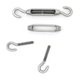 thumbnail image 3 of 10 Pcs M4 Turnbuckles Alele Acier Inoxydable 304 Réglable Turnbuckle (Hook & Hook), 3 of 5