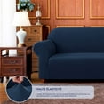thumbnail image 4 of Subrtex 1-Piece Stretch Sofa Slipcover Non Slip Couch Cover (XL-Sofa, Navy), 4 of 7