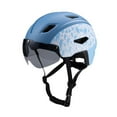 thumbnail image 4 of Casco de bicicleta para niños DYNWAVEMX Con parabrisas equipo transpirable gorra ajustable azul, 4 of 8