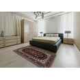thumbnail image 5 of Ahgly Company Machine Washable Indoor Square Traditional Army Brown Area Rugs, 5' Square, 5 of 7