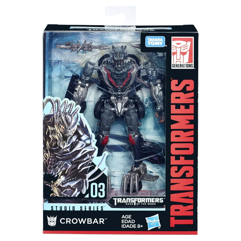 Transformers Studio Series 03 Deluxe Class Movie 3 Crowbar Action