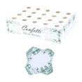 thumbnail image 3 of Conos de confeti y caja de soporte Bandeja decorativa Pétalos de flores secas Conos de confeti 20 hoyos verde, 3 of 9