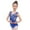 Blue, variant on BULLPIANO Girls Gymnastics Leotards Sparkling Dance Clothes Biketard Sportswear 3-14 Years