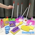 thumbnail image 6 of 2025 Kids Cleaning Set - 16Pcs Toddler Broom and Cleaning Set with Toy Vacuum Cleaner, Pretend Play Children House Cleaning Toys, Christmas Birthday Gift for Girls Boys Clearance, 6 of 8