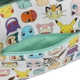 thumbnail image 6 of Pokemon First Generation Faces Women's White Crossbody Handbag, 6 of 7