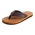 thumbnail image 3 of Slippers for Men Arch Support Summer Flip Flops Comfortable Thong Travel Casual Slip On Outdoor Walking Open Toe Men Shoes, 3 of 7