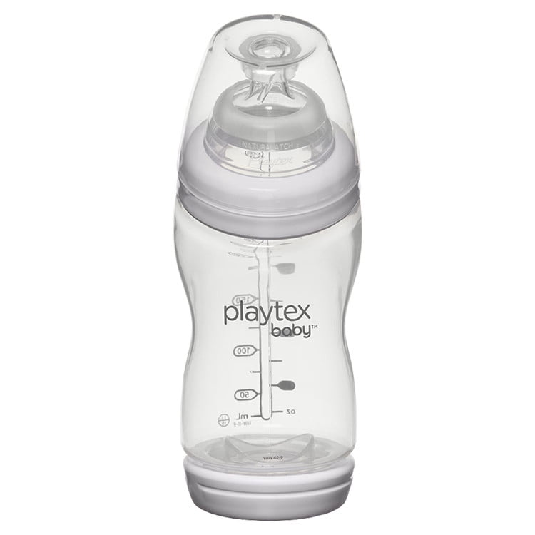 Playtex Baby Bottles VentAire Complete Tummy Comfort 9oz 3-Pack Baby Bottles New 