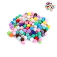 thumbnail image 3 of Pompones DAHI aprox. 2000 piezas pompones pequeños Bolas de pompones de 10 mm Bolas de felpa esponjosas Mini pompones para manualidades DIY artesanías creativas (2000 piezas) Adepaton MZQ-0912-1, 3 of 8