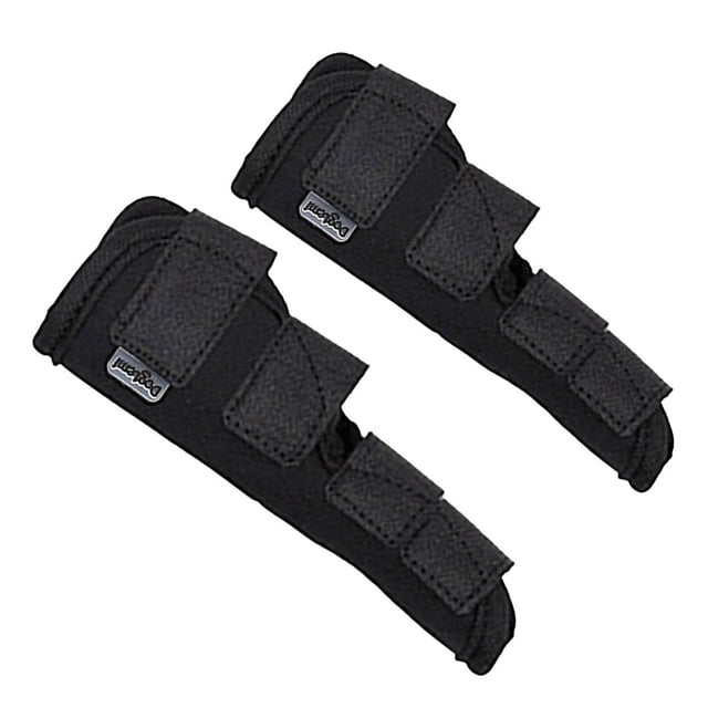 2 Uds. rodillera flexible para mascotas Sunnimix para Curar heridas de artritis color Negro SL