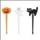 thumbnail image 2 of 6 palillos de comida con animales y frutas de dibujos animados por paquete, decoración para postres y fiestas de Halloween, tenedores para comida y fruta, para el almuerzo de los niños, 2 of 6
