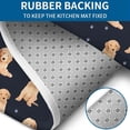 thumbnail image 4 of Goldendoodle Dog Bathroom Rugs Sets 3 Piece,Toilet Cover Set,Absorbent Non Slip Bathroom Mats Sets with U-Shaped Contour Rug Toilet Rug Set, 4 of 5