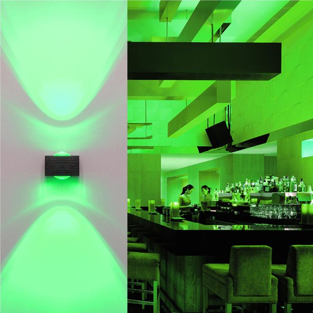 Naiovety Lámpara de pared LED COB para interiores de 6W, iluminación de aplique de doble cabeza para sala de estar, escaparate, dormitorio, Bar, Iluminación y accesorios Numero 3 Naiovety HA024285-03