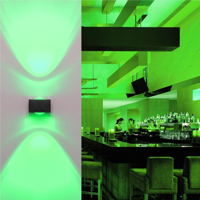 Naiovety Lámpara de pared LED COB para interiores de 6W, iluminación de aplique de doble cabeza para sala de estar, escaparate, dormitorio, Bar, Iluminación y accesorios Numero 3 Naiovety HA024285-03
