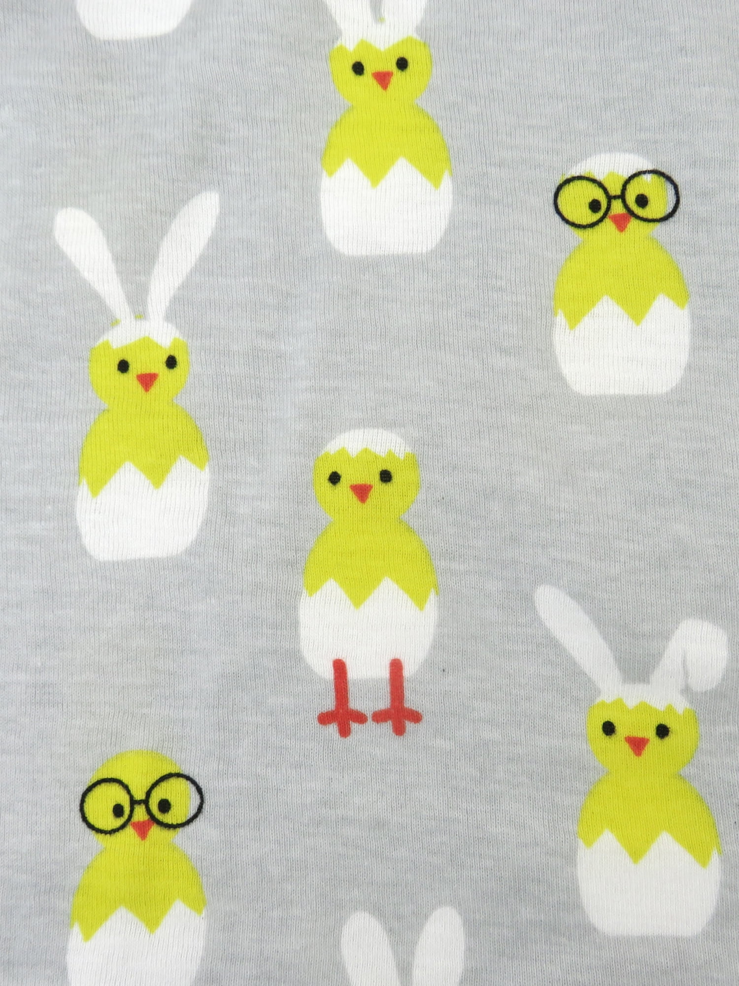 Honest Baby Clothing Organic Cotton Easter Baby Boy/Girl 2-Piece Long Sleeve Pajama Set, Sizes 12M - 24M