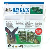 MILLER MANUFACTURING COMPANY Miller Manufacturing 405031717 153171 Wire Rabbit Hay Rack Fits for Most Wire Cages