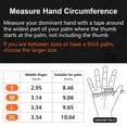 thumbnail image 7 of OZERO Mens & Womens Winter Gloves Polar Fleece Snow Gloves with Elastic Cuff Heather Gray, 7 of 7