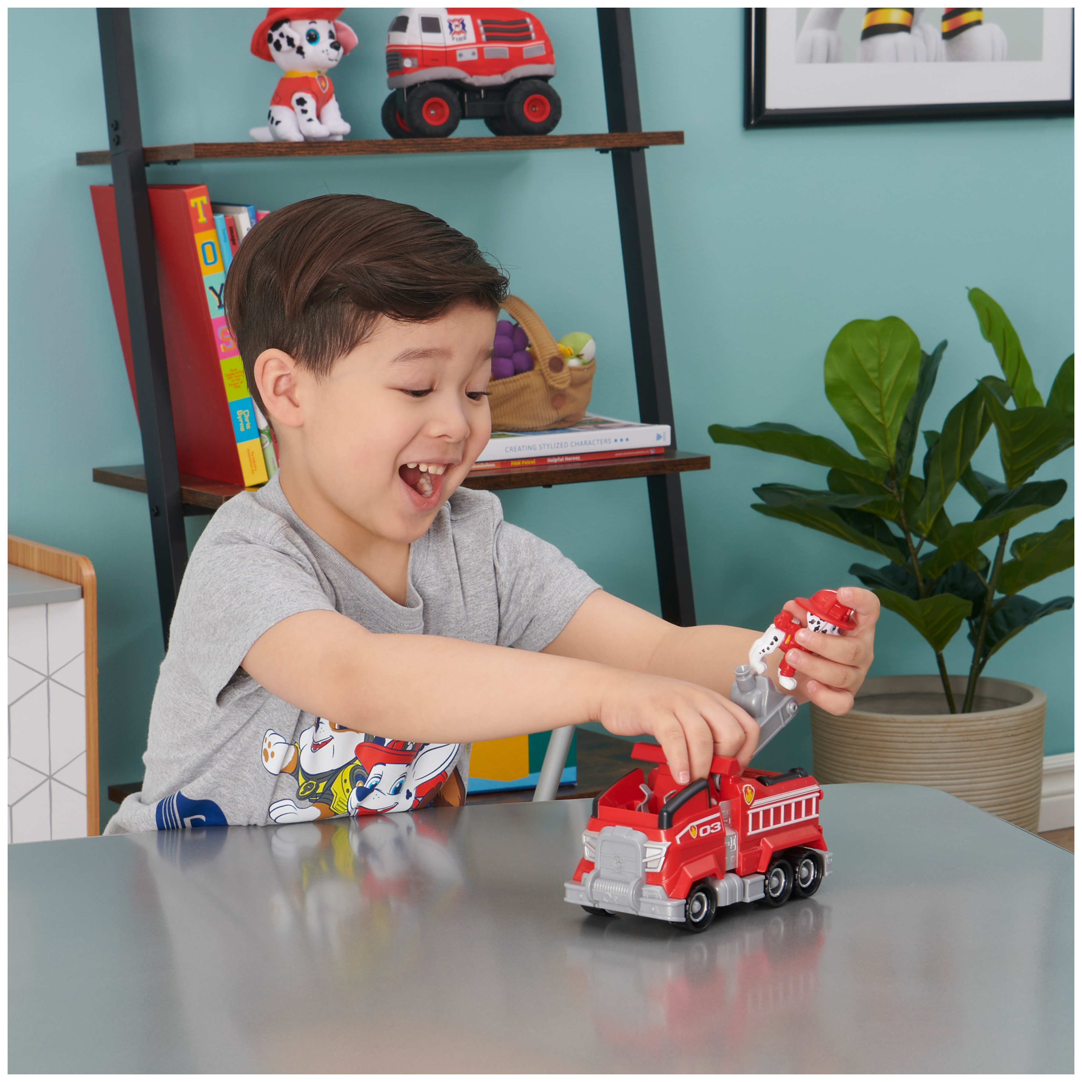 PAW Patrol, Marshall Deluxe Transforming Movie Vehicle - image 3 of 6