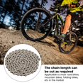 thumbnail image 4 of Cadena de bicicleta ANGGREK Acero inoxidable 9s 116 Enlaces, 4 of 9
