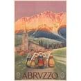 thumbnail image 2 of Art.com Travel Poster for Abruzzo Stretched Canvas Print Wall Art, 16" x 24", 2 of 4