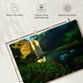 thumbnail image 6 of Elephant Stock Wailua Falls Wall Art - Horizontal Canvas Wall Art - Living Room Wall Decor - Nature Canvas - Green And Beige Decor - 39" x 26", 6 of 8