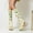 Green, variant on Babysbule Boots for Women Winter And Winter Flowers Color Matching Thick High-heeled Platform Women's Sleeve High