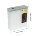 thumbnail image 4 of Miangastore CD Storage Box Green Rectangular For Home Use 1Pcs 5.4x6.1in, 4 of 8