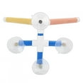 thumbnail image 3 of Parrots Shower Standing Pole Bathing Four Suction Cups Frosted Coating Bird Perch Toy, 3 of 14