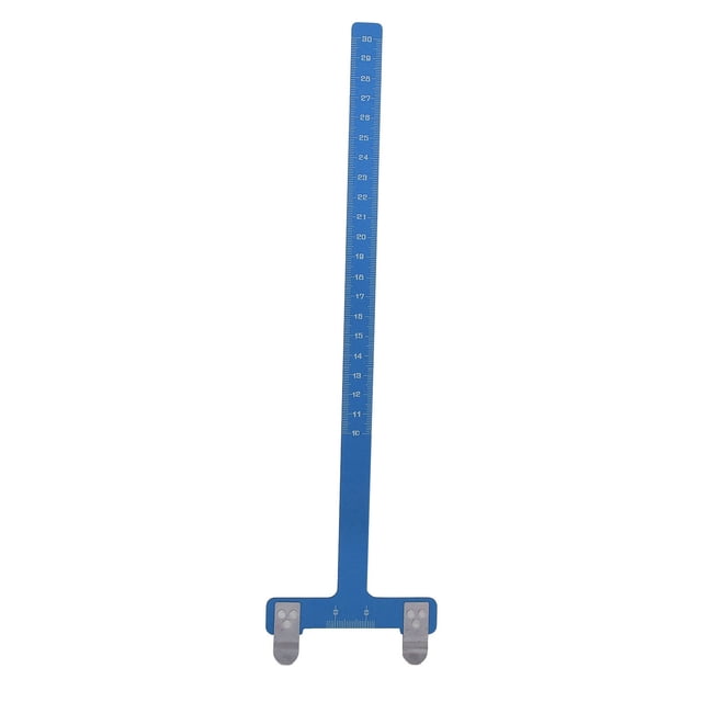 Regla En T De Ajuste De , Escalas Compactas Y Ligeras En Pulgadas Y Cm Multiusos En Forma De T Cuadrado De Acero Inoxidable Para Arcos Compuestos Recurvos