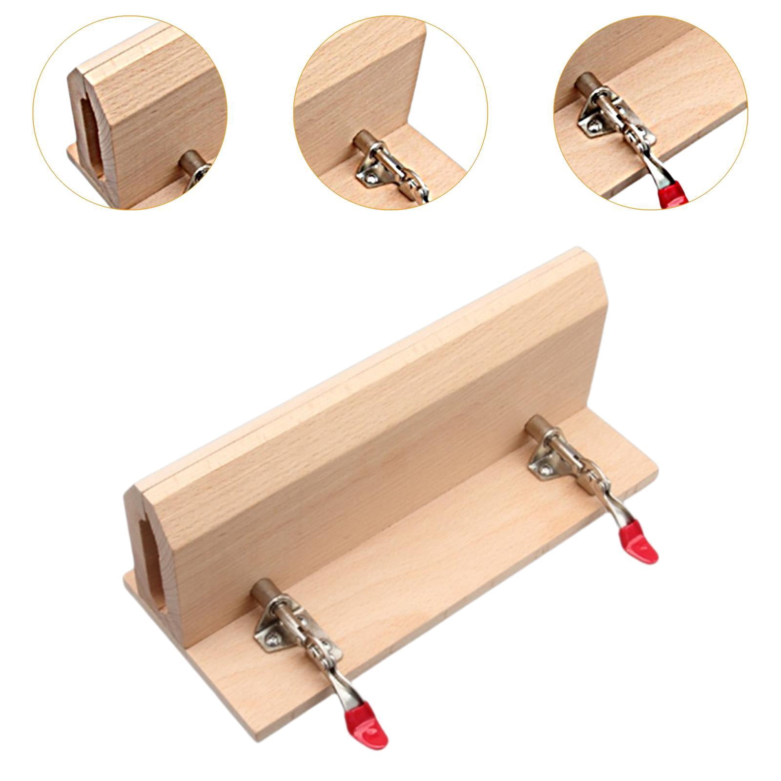 amagogo Wood Leathercraft Clamp Adjustable Retaining Clip for Suturing Carving Belts