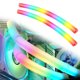thumbnail image 4 of Tubo Manguera Enfriamiento Blando Argb Chaleco Bricolaje Luminosa 2 Piezas 2pcs Silicona 5v 3pin Aura Sync Pc Base Decorativo, 4 of 9
