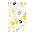 thumbnail image 7 of XMXY Japanese Doorway Curtain Noren, Funny Bees Watercolor Flowers Door Closet Curtain Panel, Room Dividers Privacy Tapestry, 34 x 56 Inches, 7 of 7