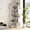 White, variant on S-HOME 5-Tier L-Shaped Corner Bookshelf in Design Freestanding Storage Shelf for Living Room, Office and Bedroom