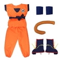 thumbnail image 1 of Halloween Cosplay Disfraces Dragon Ball Z Trajes Son Goku Día De Los Niños Carnaval Fiesta Anime Peluca Disfraz Para Adultos, 1 of 4