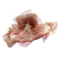 thumbnail image 2 of SPRING PARK Fashion Organza Women Lace Sun Hat Women Hat Silk Brim Hat top hat Tea Party Hat, 2 of 8