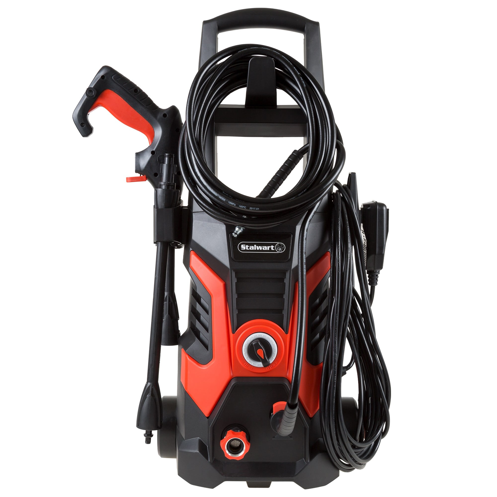 Stalwart Pressure Washer Electric Powered By (Power Washer For Cleaning Driveways, Patios, Decks