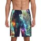 thumbnail image 1 of Fotbe Cosmic Cat In Window Pantalones Cortos de Pijama para Hombre, Ropa de Dormir, Pantalones de Pijama Cortos para Hombre-Small, 1 of 6