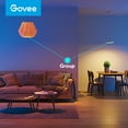 thumbnail image 4 of Govee A19 Wi-Fi 1200LM RGBWW LED Smart Light Bulb,  Wi-Fi & Bluetooth Light Bulbs, Dimmable, Color Changing, 85W Equivalent Bulbs,4 packs, 4 of 8