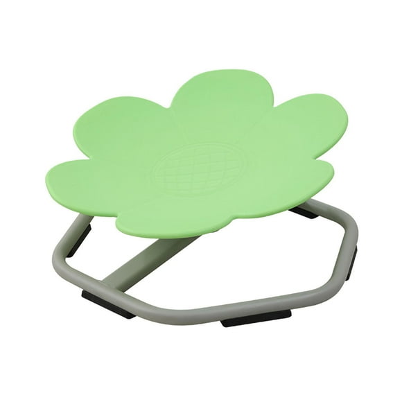Tnarru Kids Swivel Chair Sensory Toys Chair Balance Physical Equipment Rotating Chair Seat Wobble Chair for Ages 3-9 Years Old Gifts light green