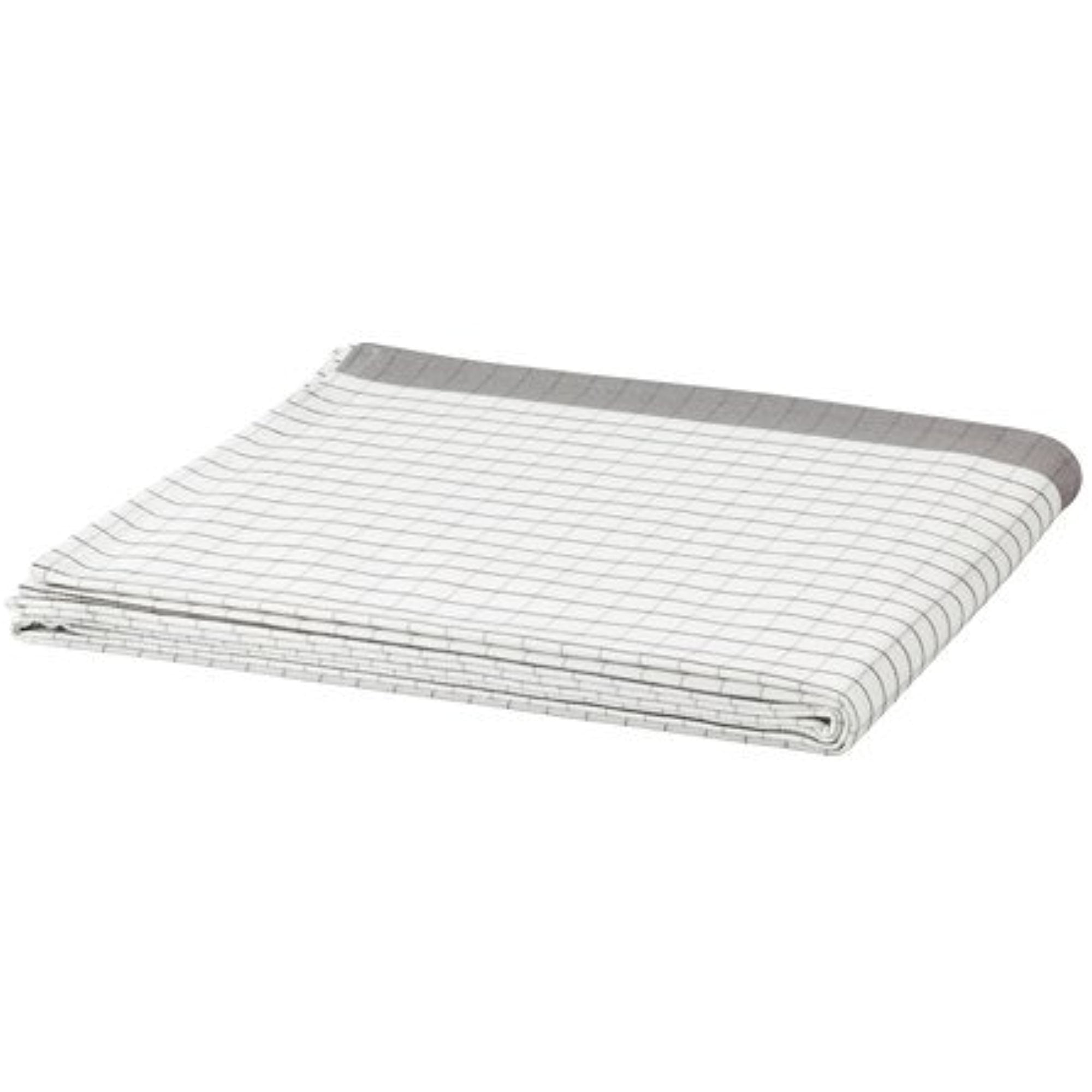 Clip vlinder tegenkomen De andere dag Ikea Tablecloth, white, gray 57x126 ", 426.172326.622 - Walmart.com