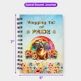 thumbnail image 5 of Wagging Tail Dachshund Celebrates Rainbow Pride Month LGBT LGBTQ+ Spiral Bound Journal Wiener Dog Lover Gifts Idea 5x7in Spiral Notebook - 01003, 5 of 5