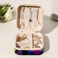 thumbnail image 6 of Cat Travel Portable Square Organizer Box: Earring Organizer & Jewelry Display for Girls and Women, 6 of 6