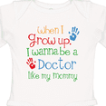 thumbnail image 4 of Inktastic Doctor Like Mommy Boys or Girls Long Sleeve Baby Bodysuit, 4 of 5