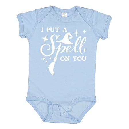 

Inktastic I Put a Spell on You- Halloween Magic Gift Baby Boy or Baby Girl Bodysuit