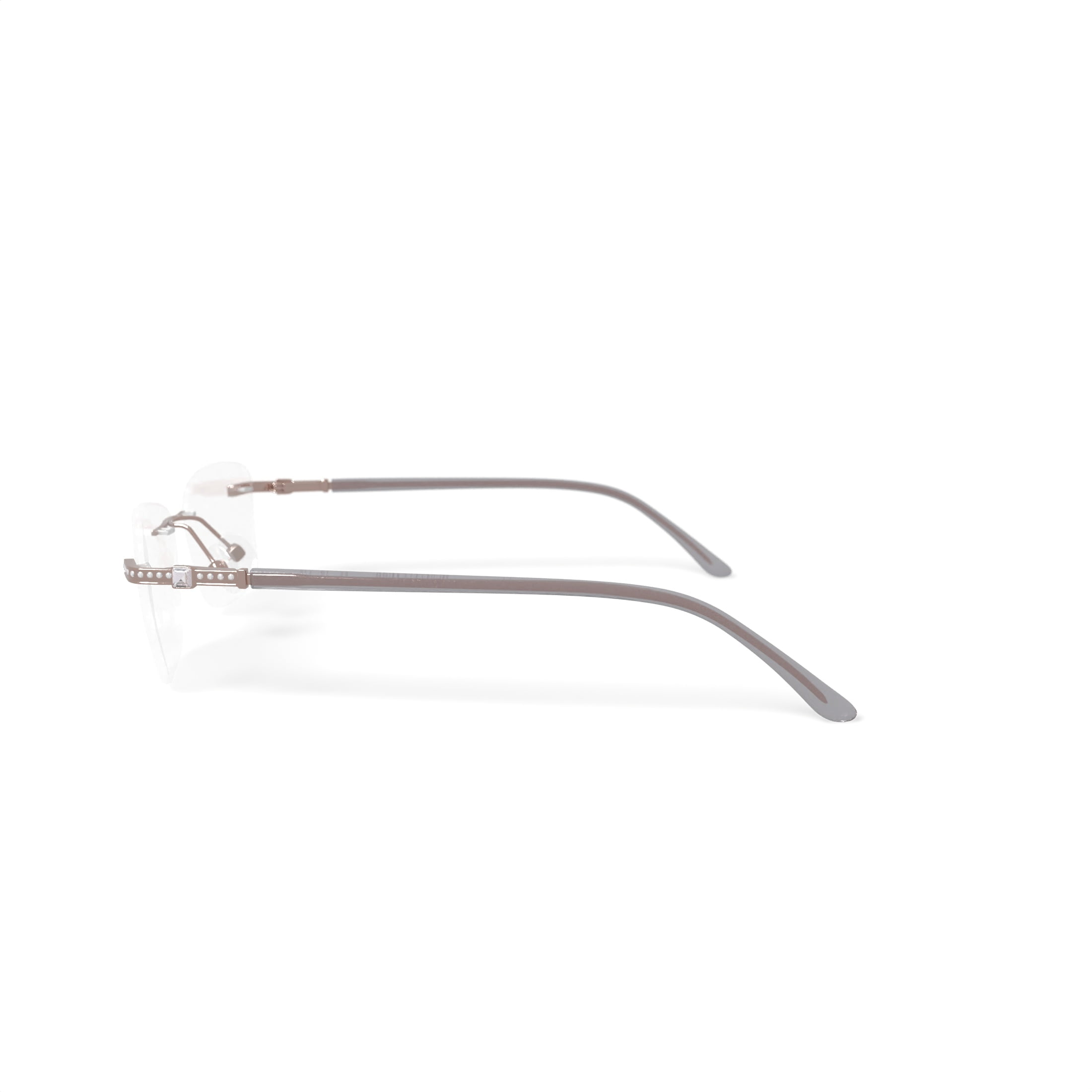Walmart Women's MC013 Eleanor Square Prescription Eyeglasses with Case, Gold