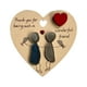 thumbnail image 2 of Regalo de Acción de Gracias En Forma de Corazón Estereoscópico de Madera, 2 of 4