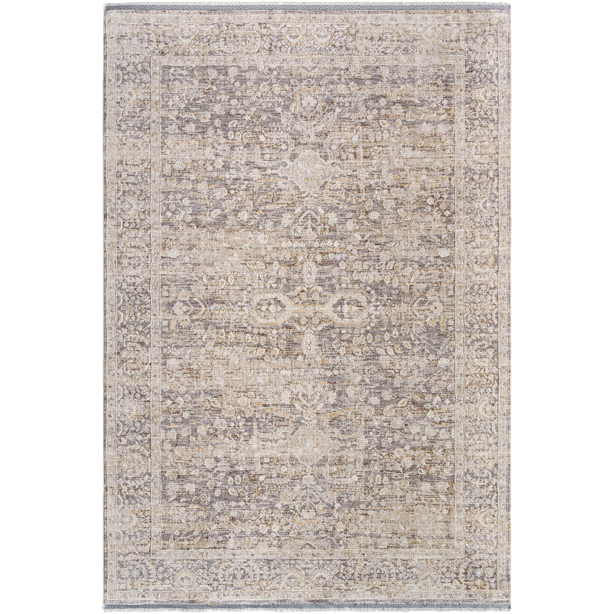 Artistic Wavers Rivaldo Area Rug, 9'4" x 13'1", Brown/Cream