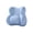 Blue, variant on Office Lumbar Support Cushion and Seat Pad, Integrated Foam Backrest Pillow for Desk Chair, Comfortable Support for Home Office Reading Workstation and Daily Sitting, Pink