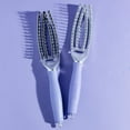 thumbnail image 6 of Olivia Garden FingerBrush Scalp-Hugging & Vented Combo Paddle Hair Brush (Ionic & 100% Boar Bristles) FBCO-PT (Petite), 6 of 6