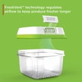 thumbnail image 2 of Rubbermaid FreshWorks Clear Food Storage Containers, Medium & Large, 12 Piece Set, 2 of 7