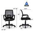 thumbnail image 4 of POWERSTONE Office Chair Computer Desk Chair - High Back Ergonomic Executive Office Seating Lumbar Support Breathable Adjustable Swivel Task Chairs, 4 of 7
